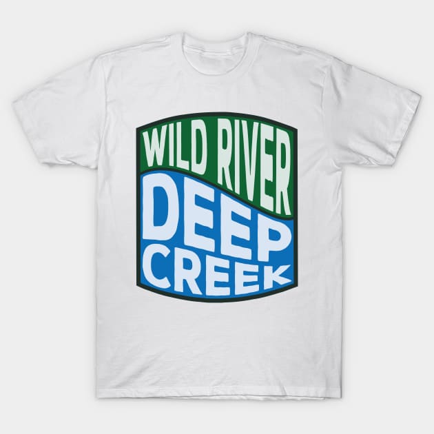 Deep Creek (Idaho) Wild River wave T-Shirt by nylebuss